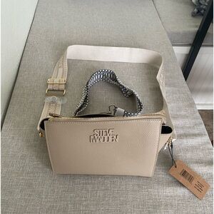 Brand new, never used Steve Madden purse with extra strap